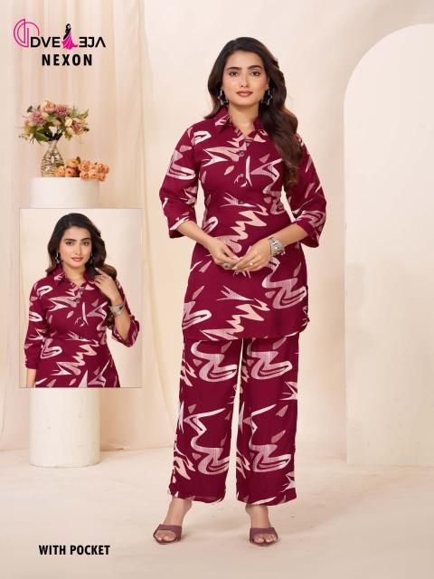 Dveeja nexon co ord set manufacturers